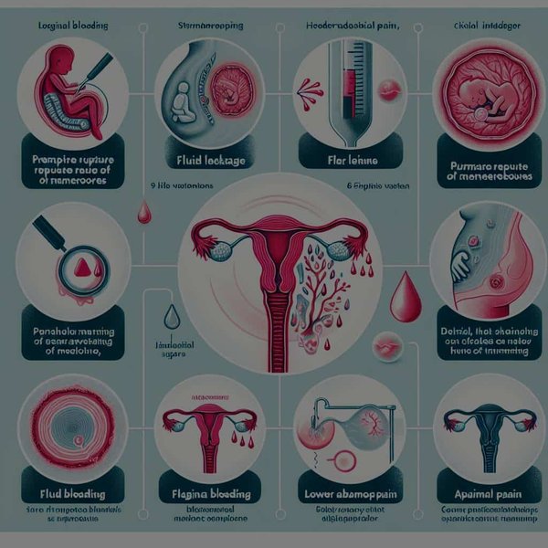 Quels sont les symptômes d'alerte d'une rupture prématurée des membranes ?