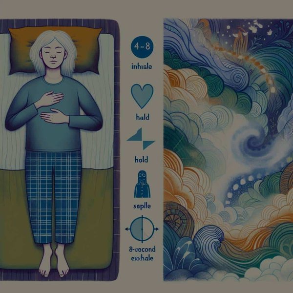 Comment la technique de respiration 4-7-8 peut-elle favoriser l'endormissement?