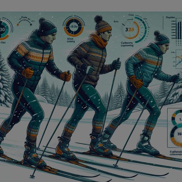 Le ski de fond est-il une méthode efficace pour brûler des calories en hiver?
